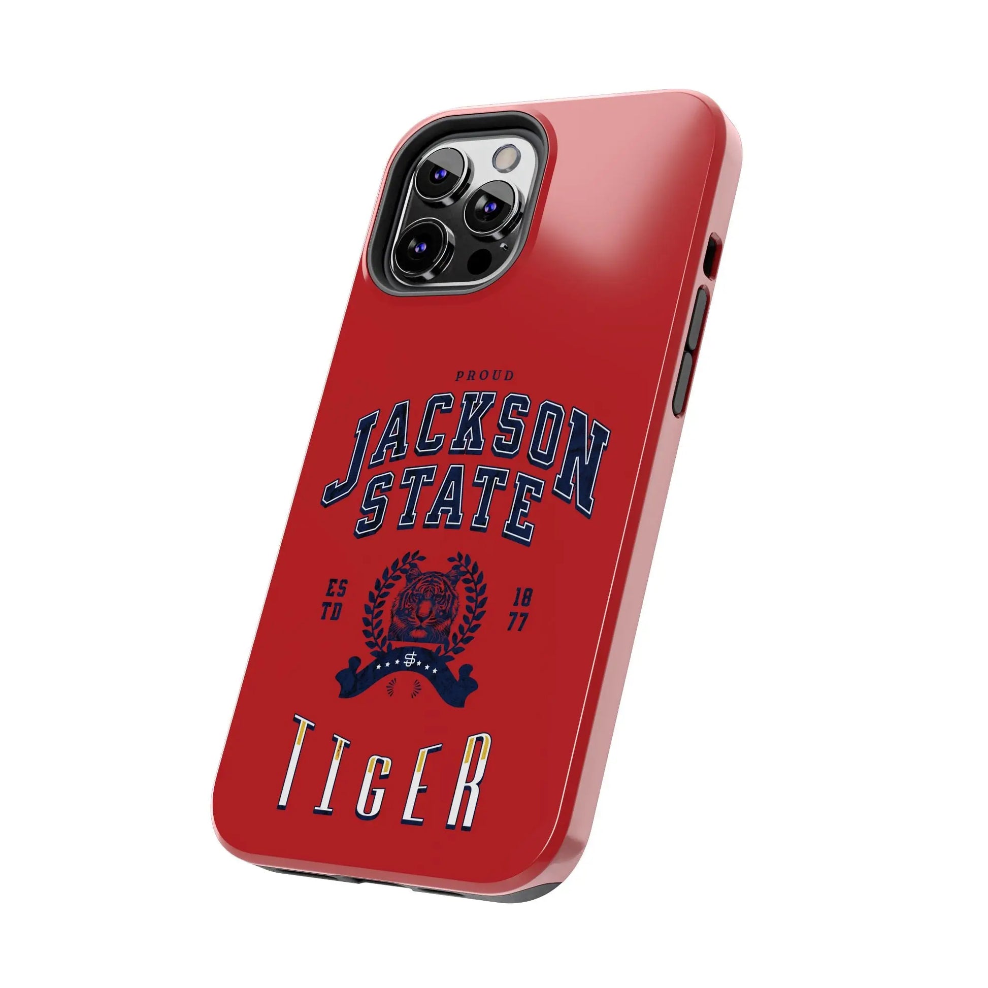 Proud Jackson State Tiger Navy - Red Case - Thee Shirts