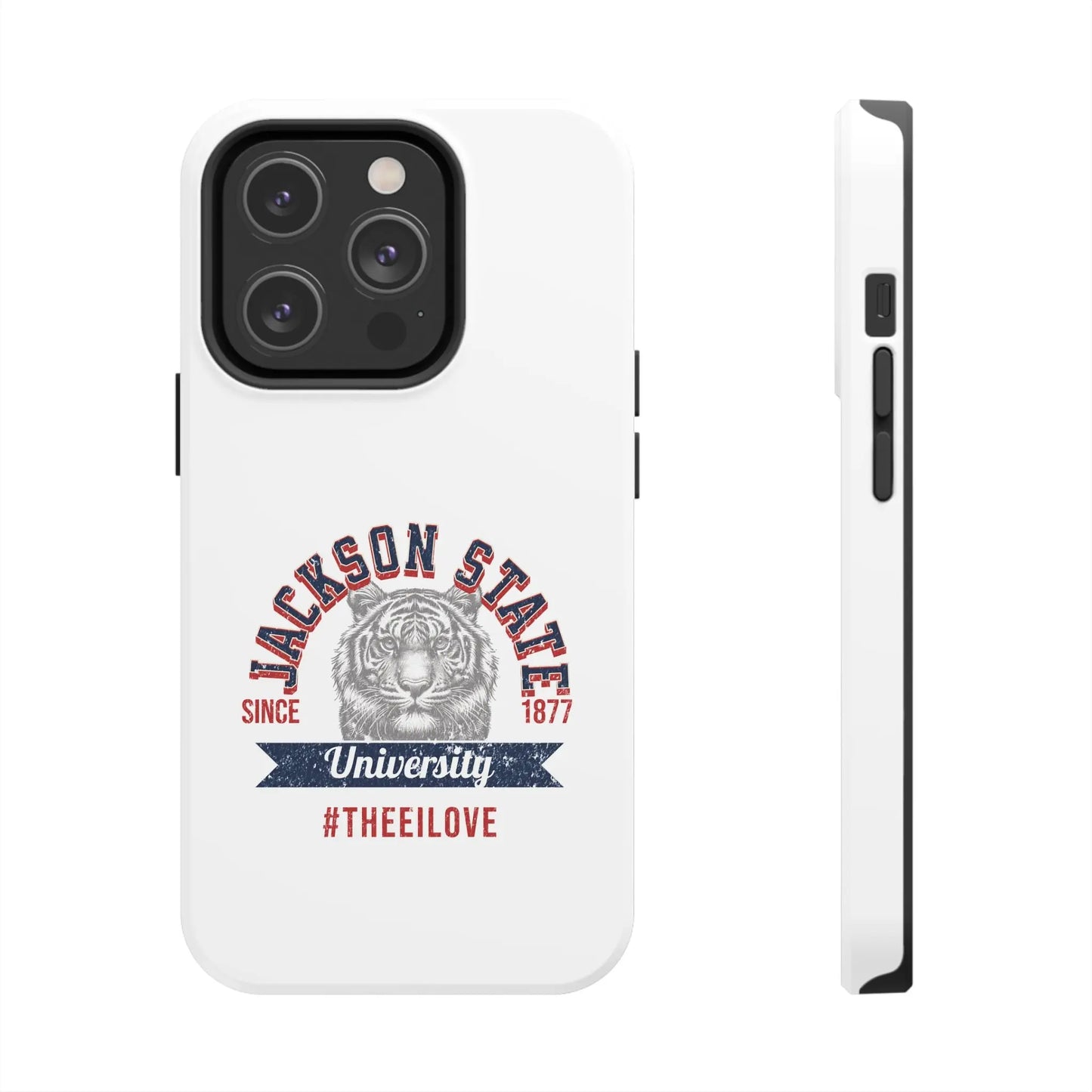 Jackson State University Thee I Love Red - White Case Printify