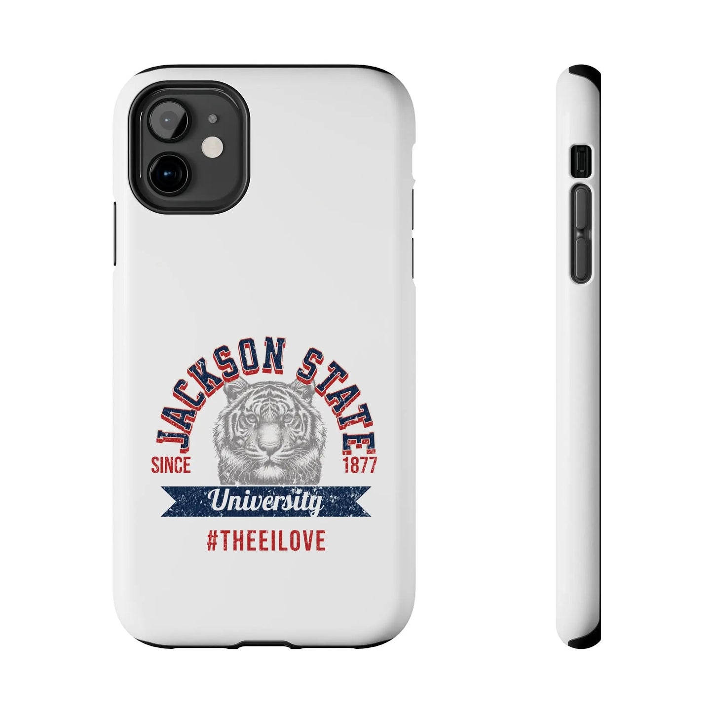 Jackson State University Thee I Love Red - White Case Printify