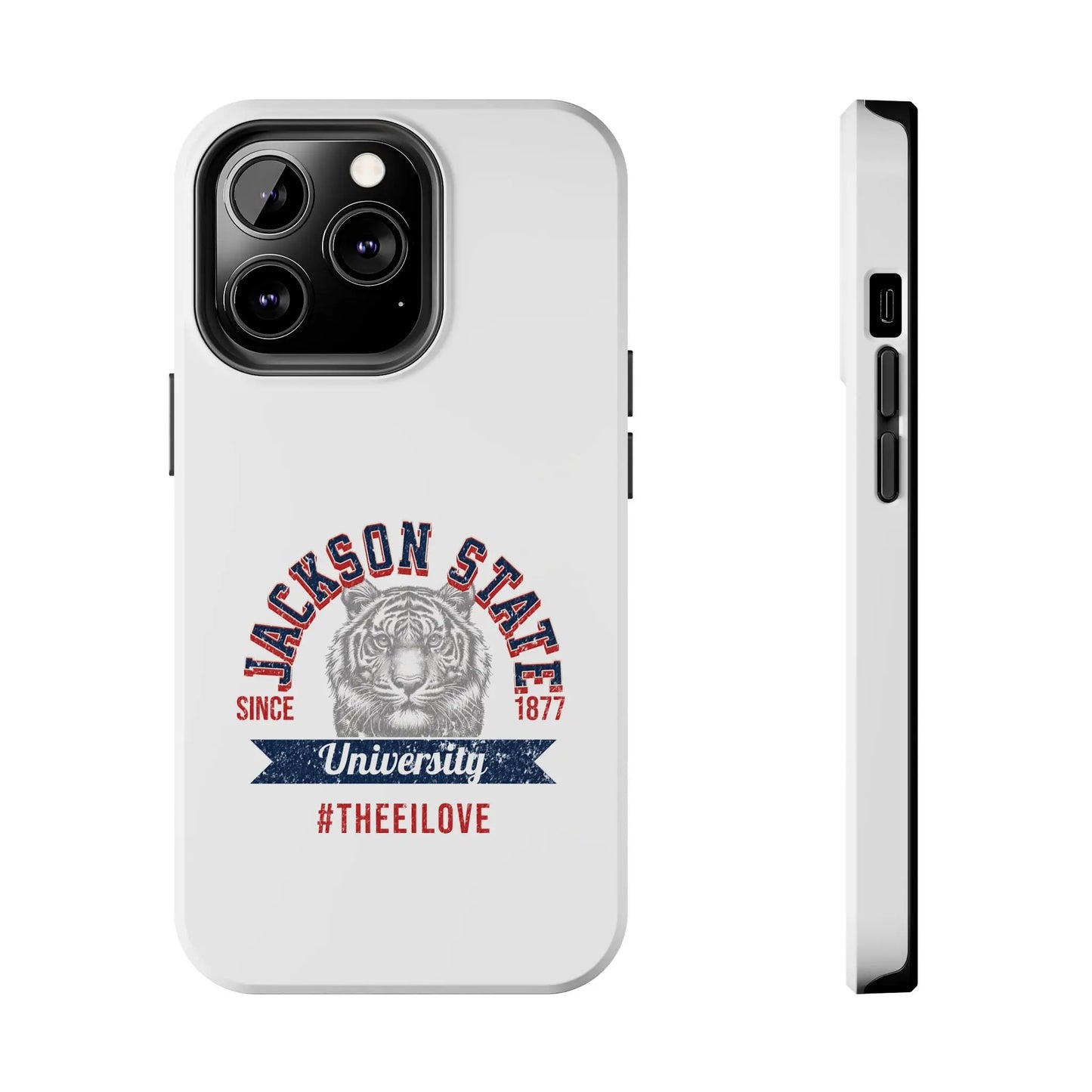 Jackson State University Thee I Love Red - White Case Printify