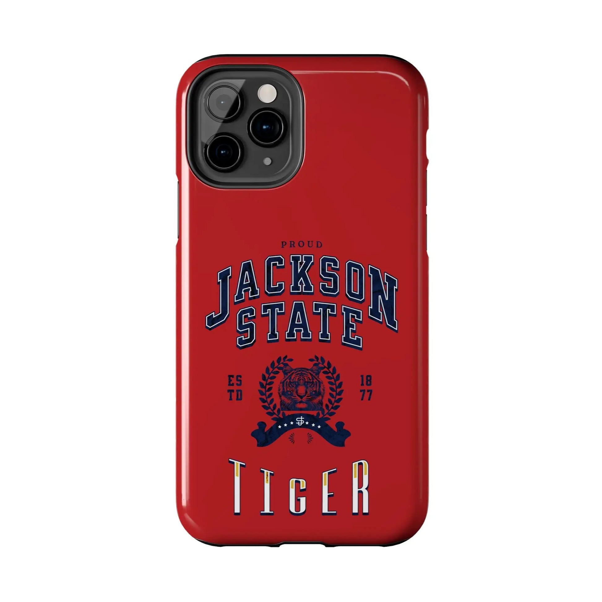 Proud Jackson State Tiger Navy - Red Case - Thee Shirts