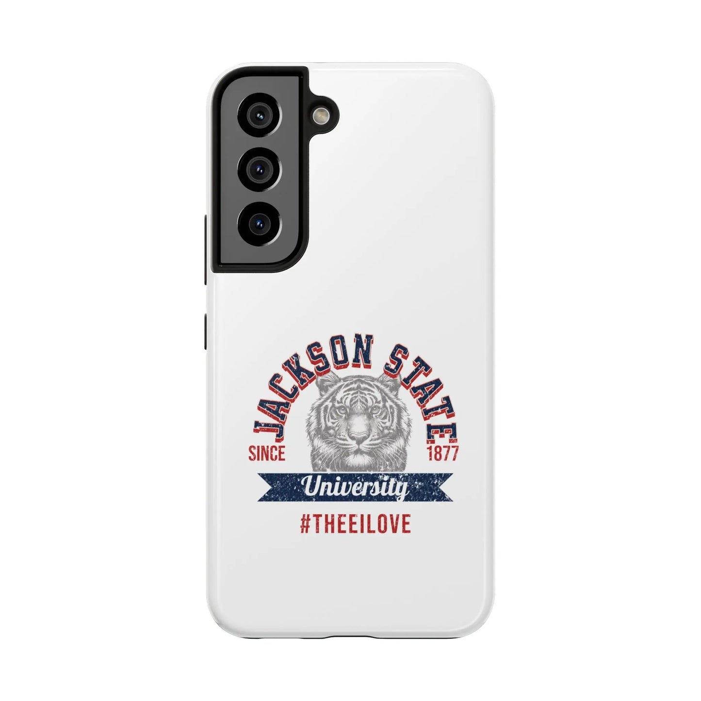 Jackson State University Thee I Love Red - White Case Printify