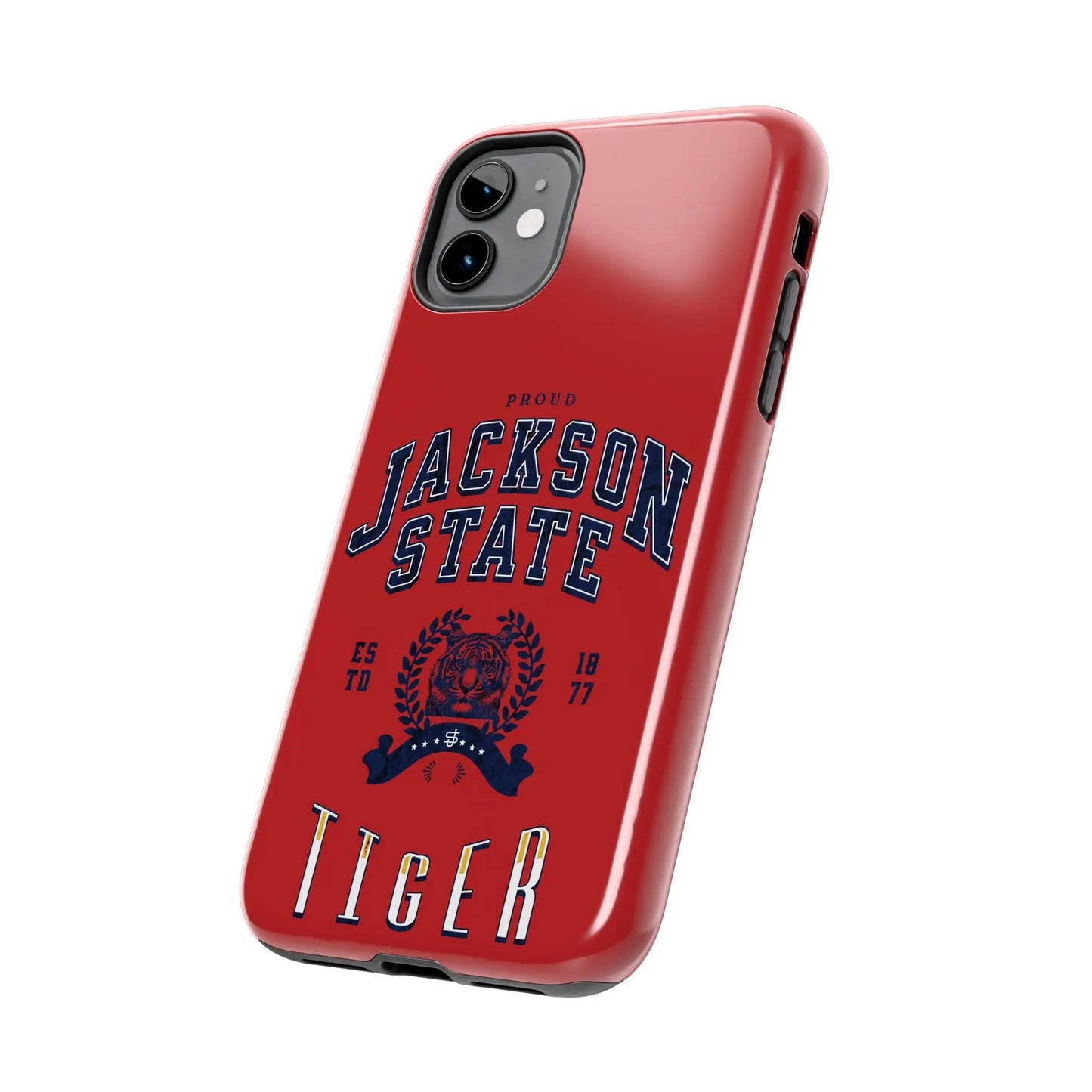 Proud Jackson State Tiger Navy - Red Case - Thee Shirts