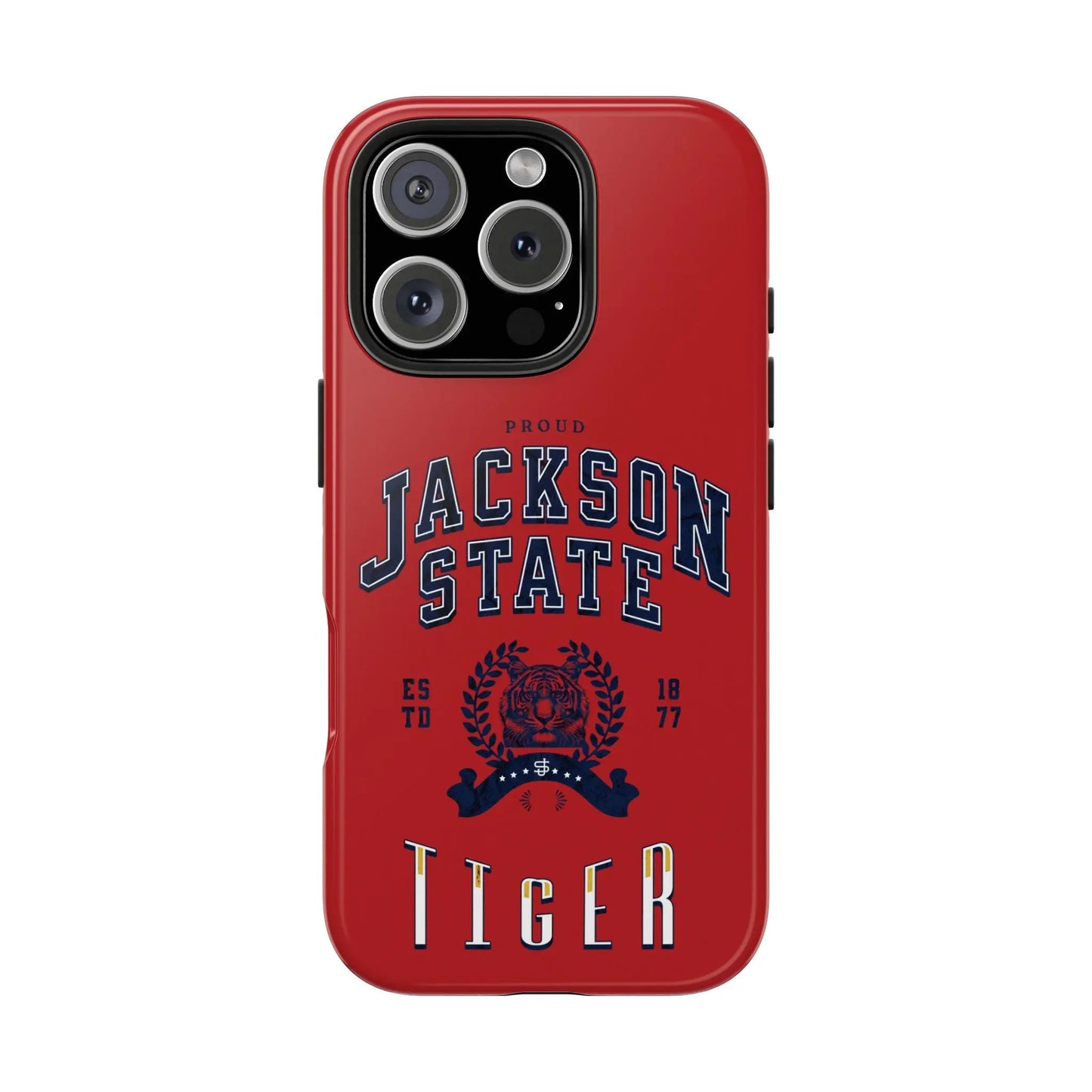 Proud Jackson State Tiger Navy - Red Case - Thee Shirts