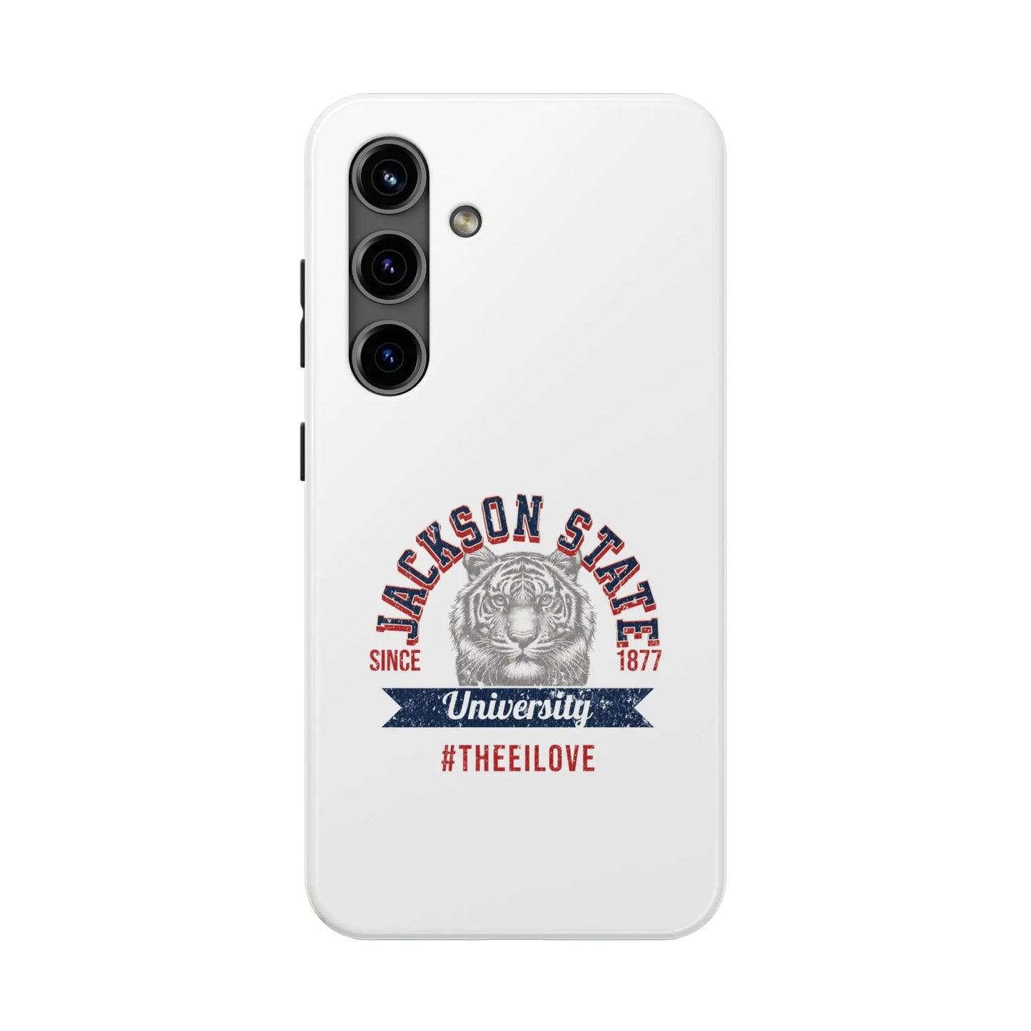 Jackson State University Thee I Love Red - White Case Printify