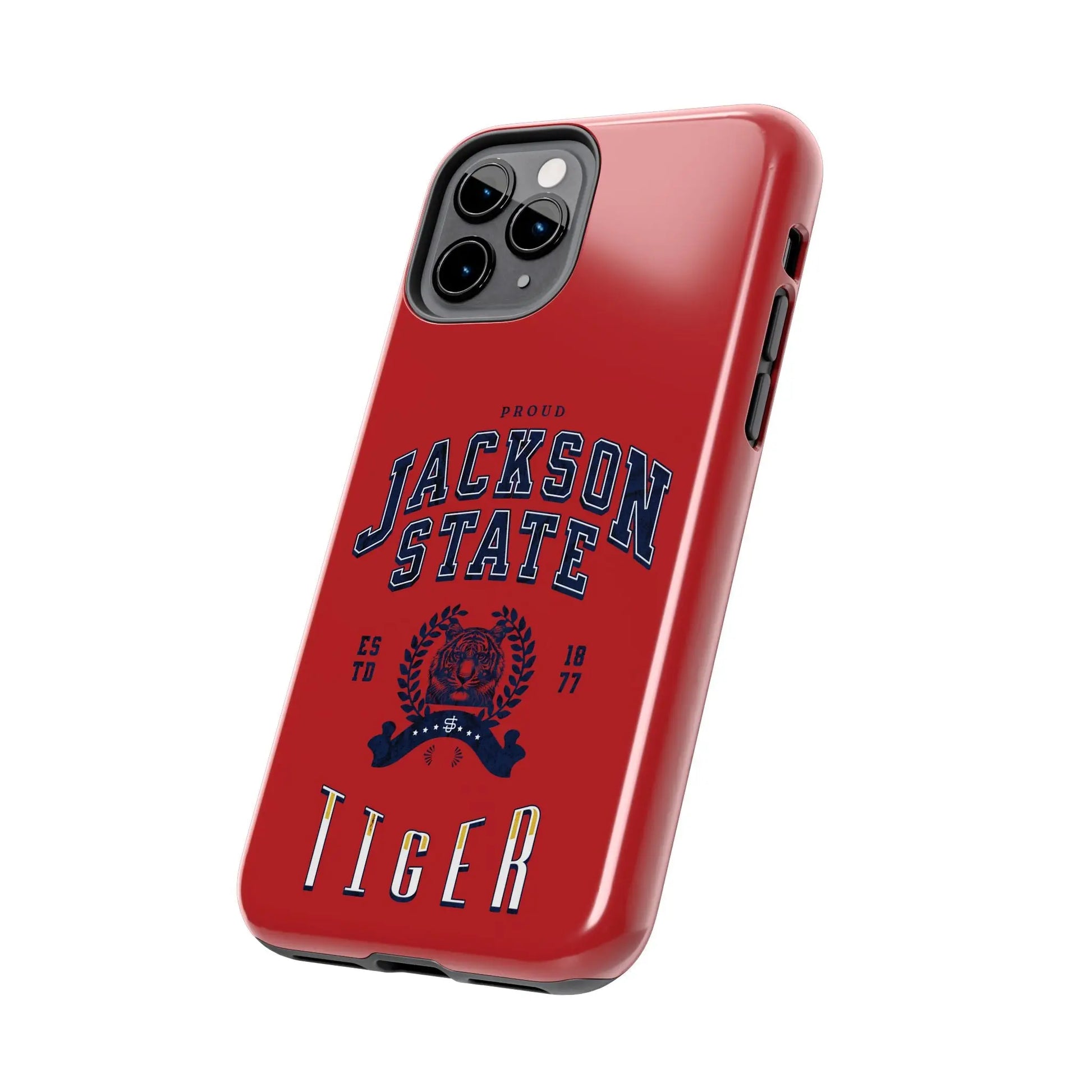 Proud Jackson State Tiger Navy - Red Case - Thee Shirts