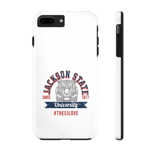 Jackson State University Thee I Love Red - White Case Printify