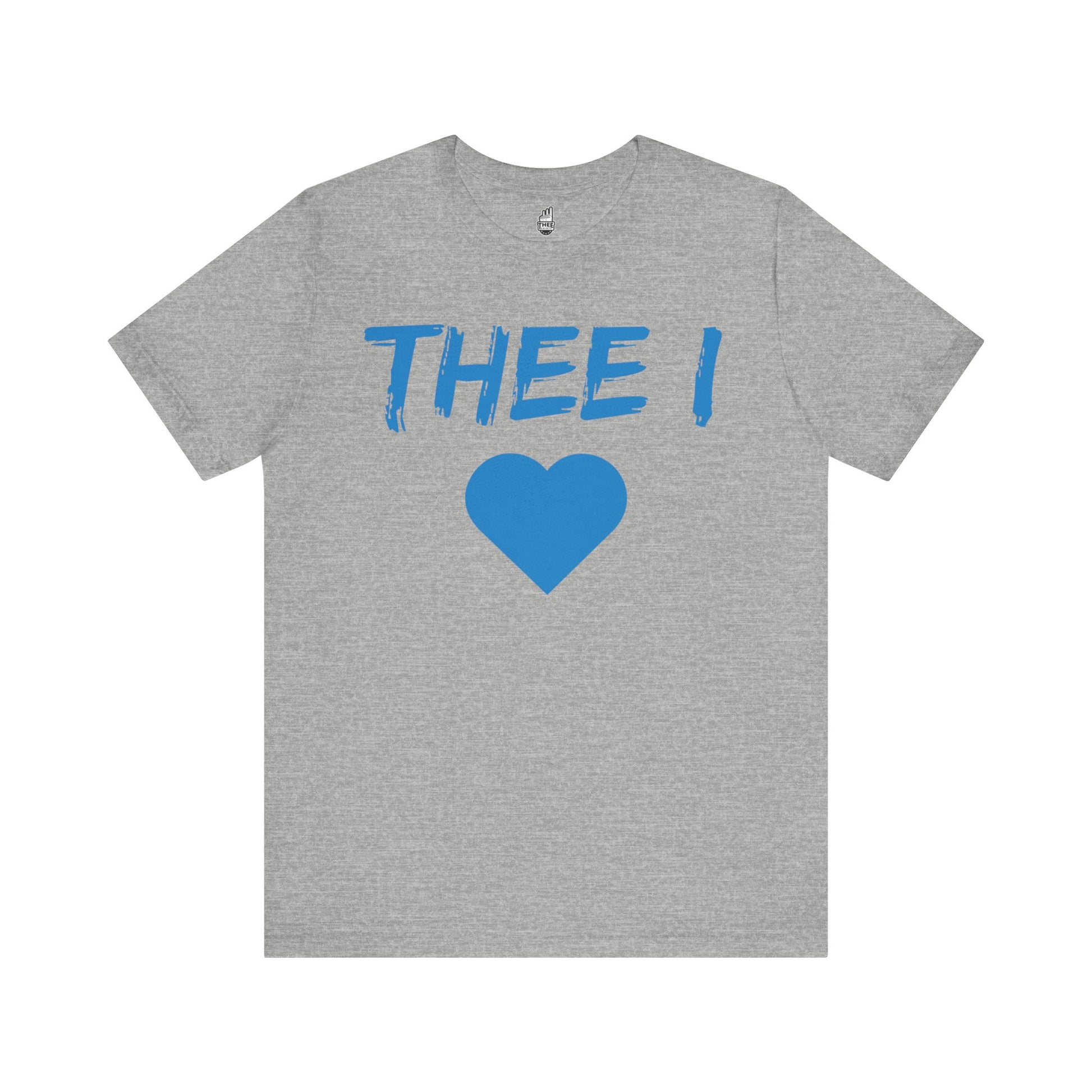 Thee I Heart Block Baby Blue Men's Jersey Short Sleeve Tee Printify