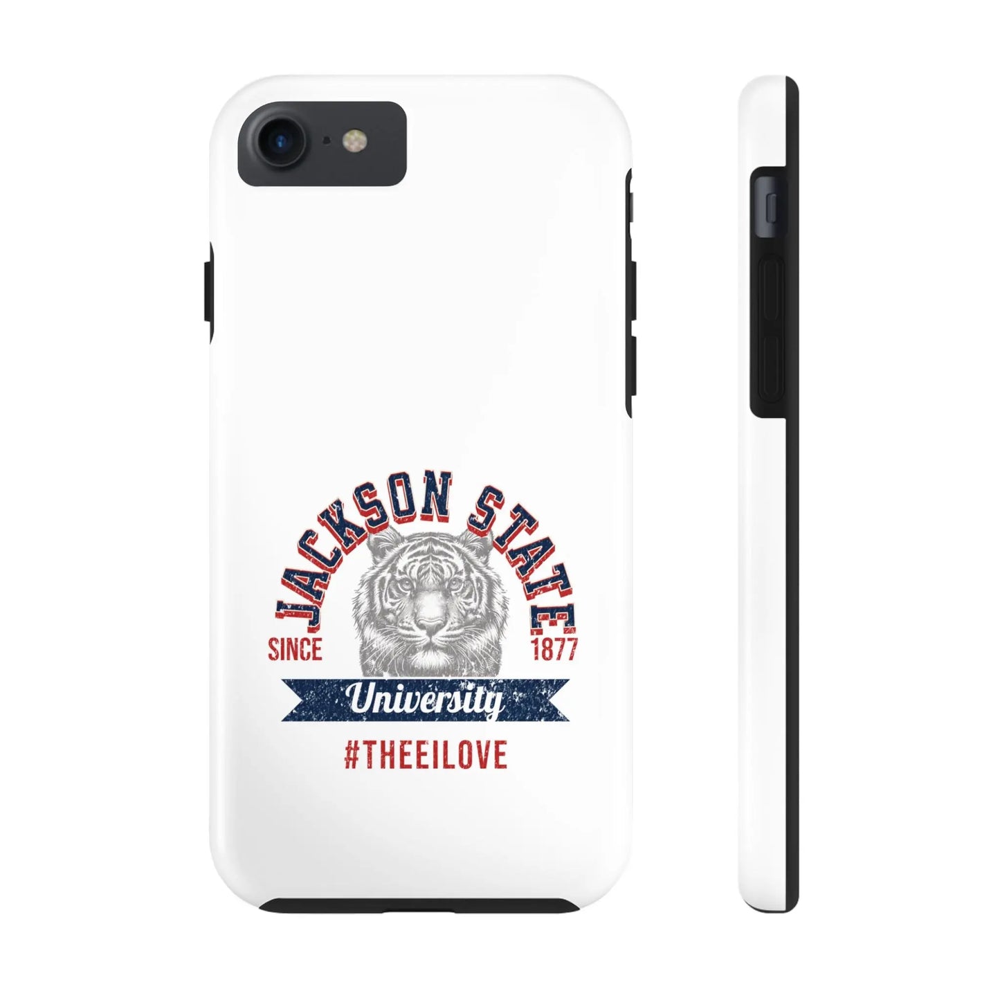 Jackson State University Thee I Love Red - White Case Printify