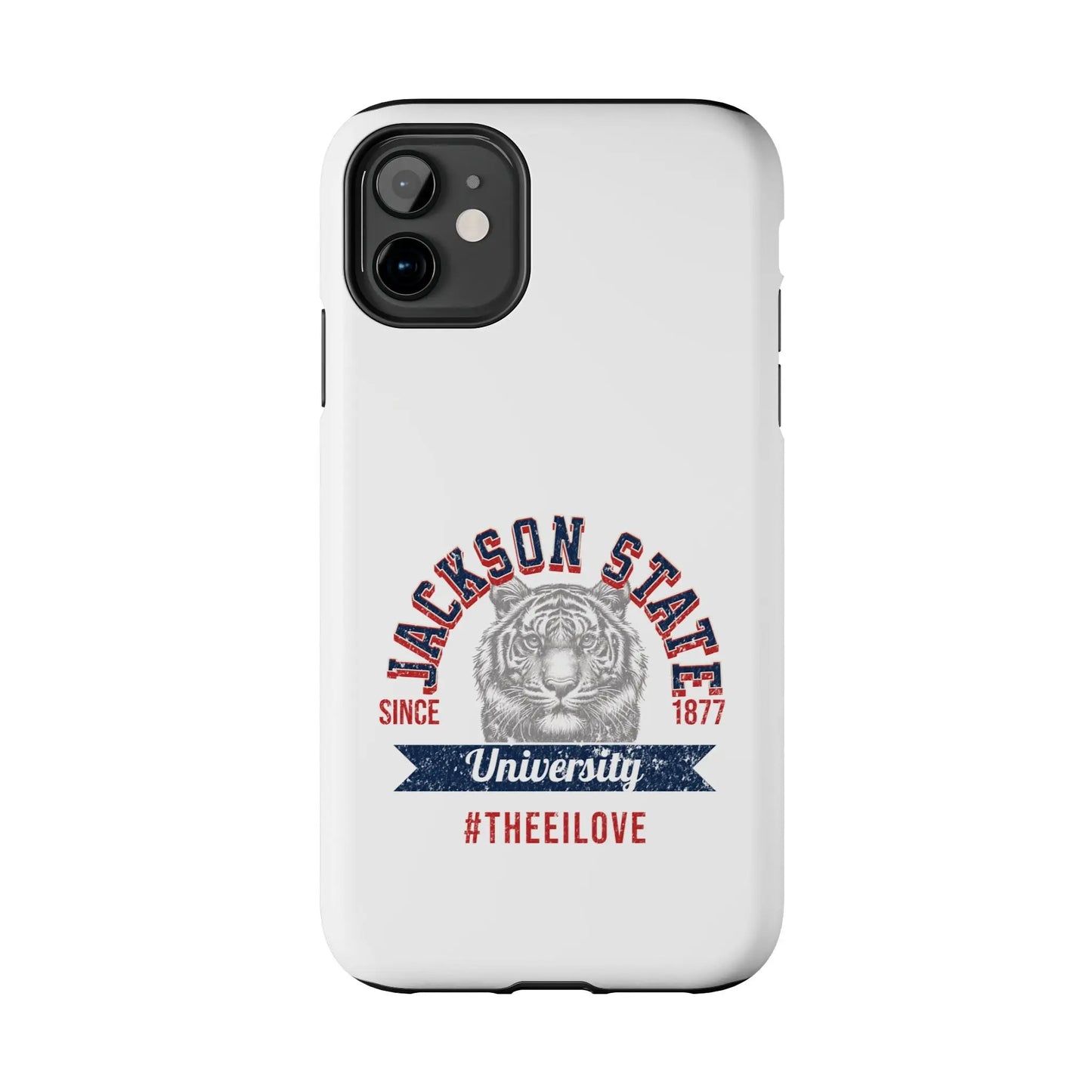 Jackson State University Thee I Love Red - White Case Printify