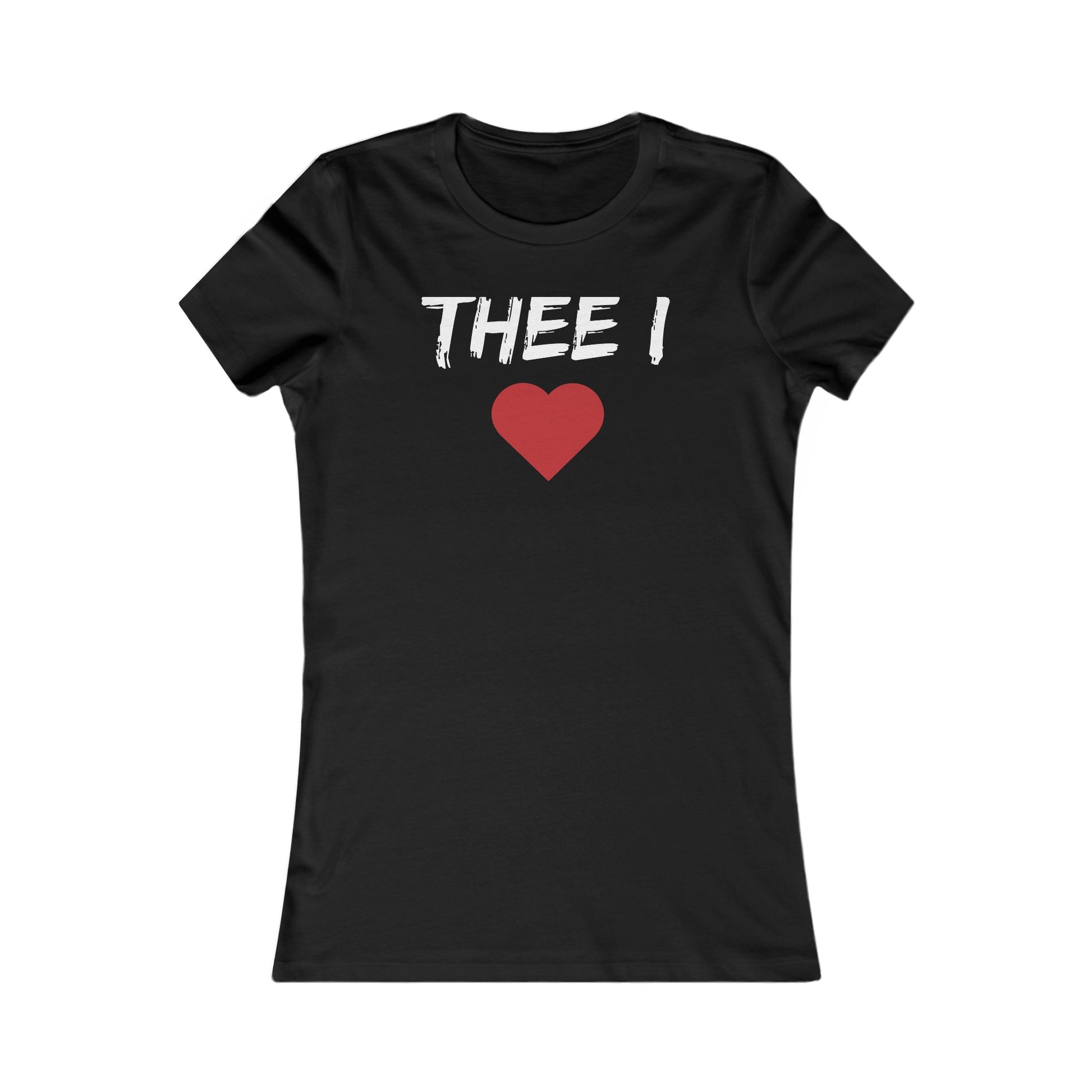 Thee I Heart Block White Women's Favorite Tee Printify