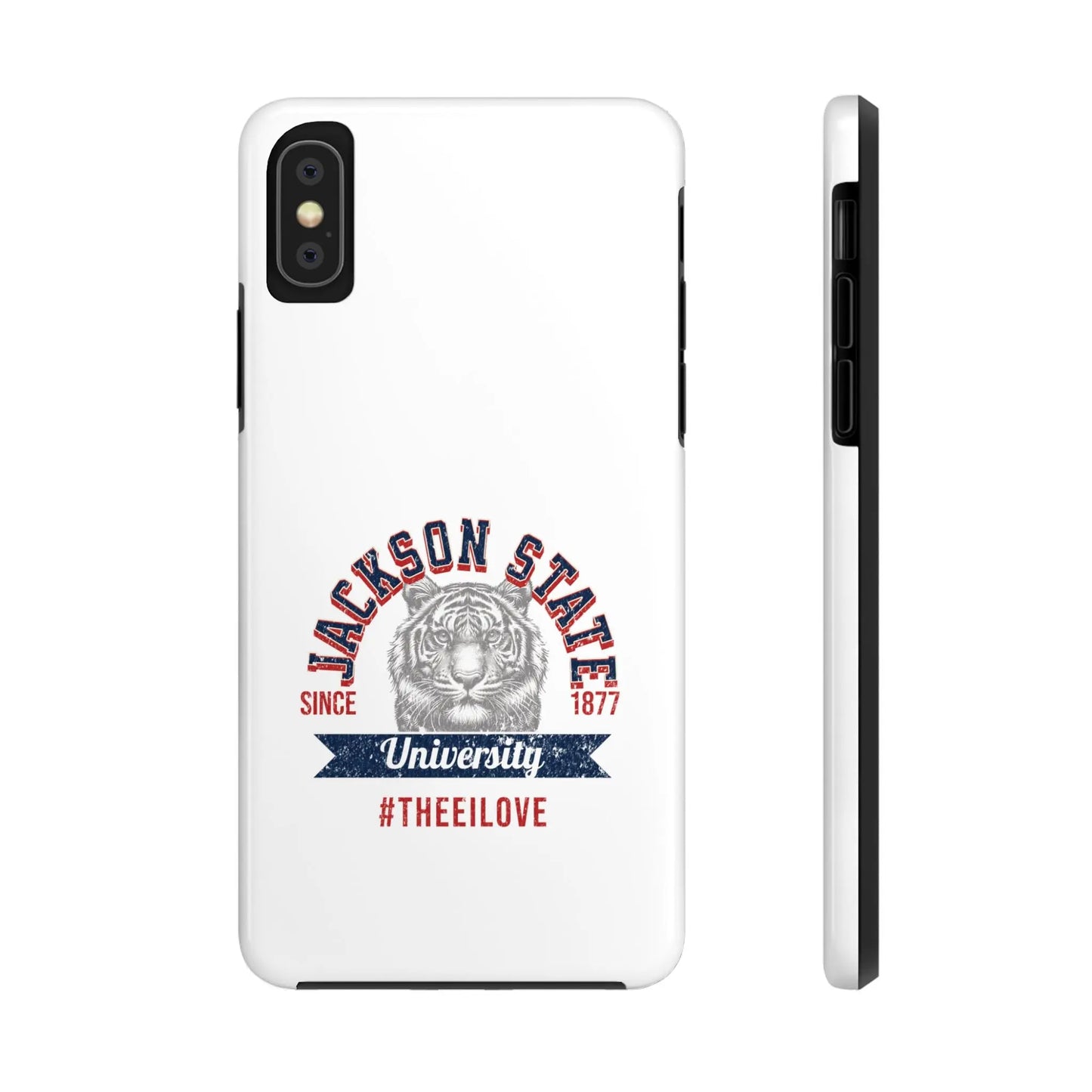 Jackson State University Thee I Love Red - White Case Printify